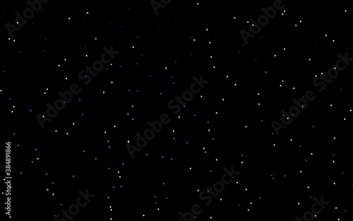 Dark BLUE vector layout with bright stars.