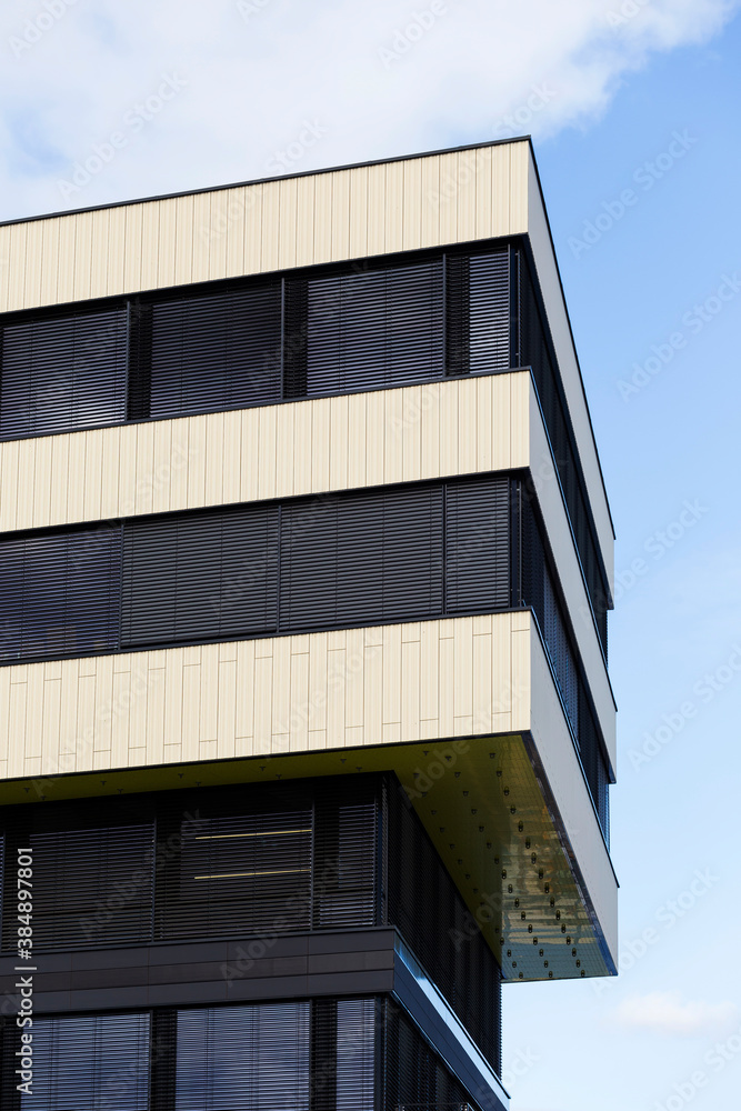 Detail of the modern Building on the Sky Detail of the modern Building on the Sky