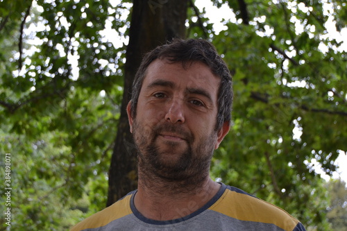 The  man in the wood