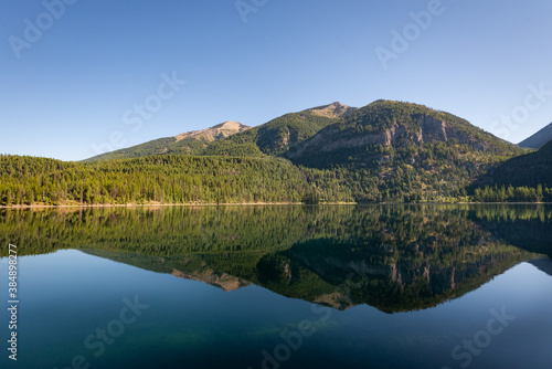 Εκτύπωση καμβά Holland Lake and Falls trail in Flathead National Forest, Montana