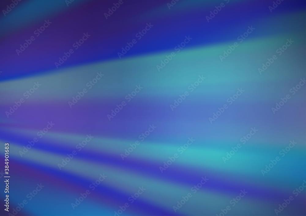 Fototapeta premium Light BLUE vector abstract bokeh pattern.