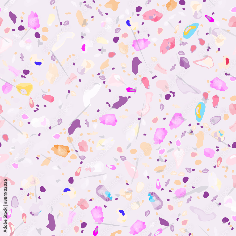 Terrazzo Texture Vector. Flooring Seamless Pattern Terrazzo Texture Vector. Flooring Seamless Pattern