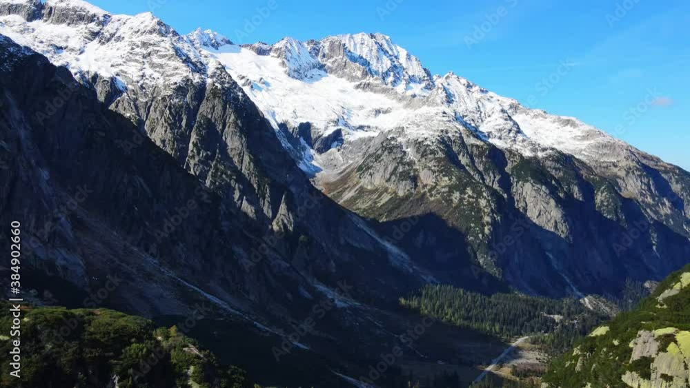The amazing landscape of the Swiss Alps in Switzerland - drone footage The amazing landscape of the Swiss Alps in Switzerland - drone footage