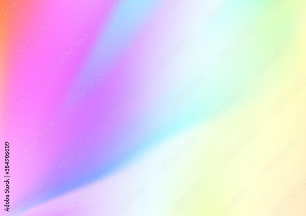 Obraz premium Light Multicolor, Rainbow vector bokeh template.