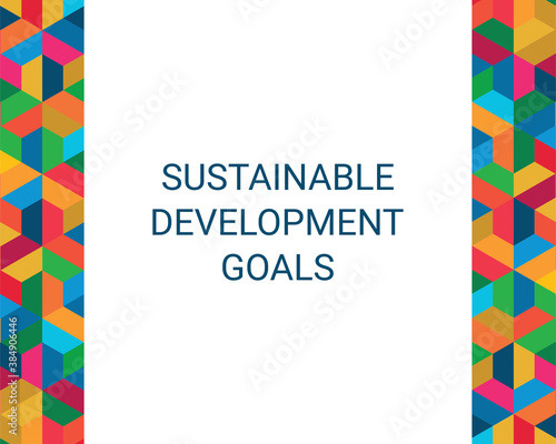 Sustainable Development Goals. Illustration EPS