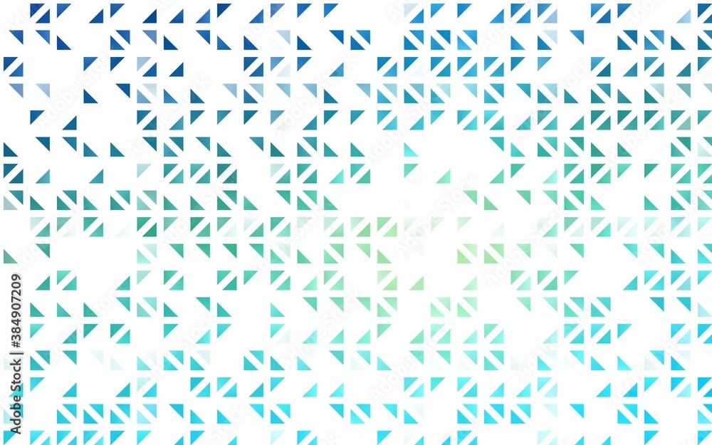 Light Blue, Yellow vector pattern in polygonal style.