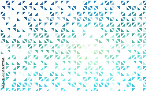 Light Blue  Yellow vector pattern in polygonal style.