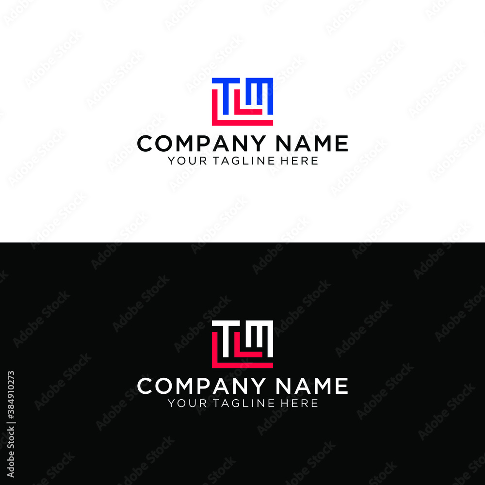 TLML initial letters looping linked hexagon monogram logo. TLML initial letters looping linked hexagon monogram logo.
