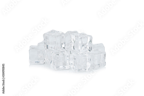 Ice cool isolated on white background
