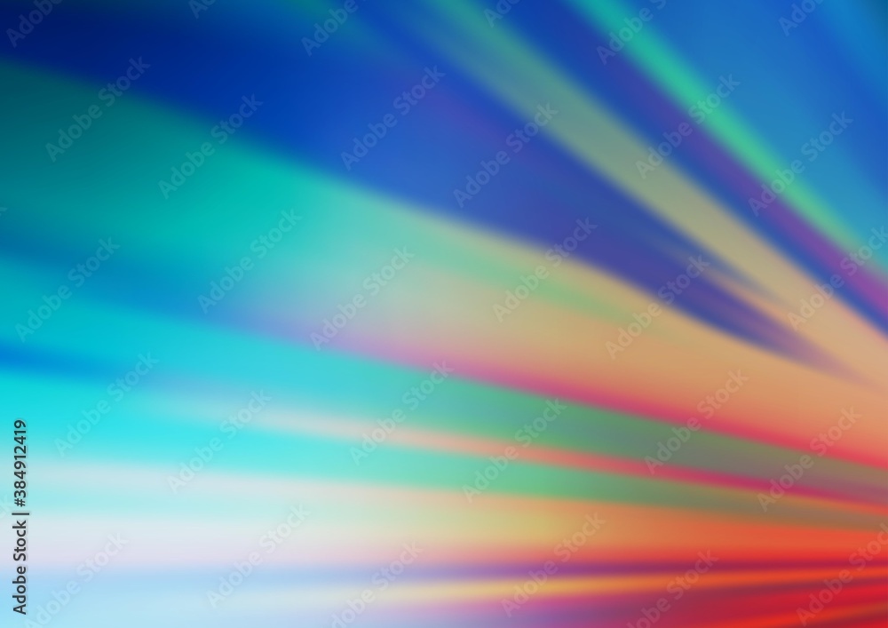 Obraz premium Light Blue, Red vector background with straight lines.