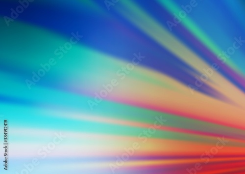 Light Blue, Red vector background with straight lines.