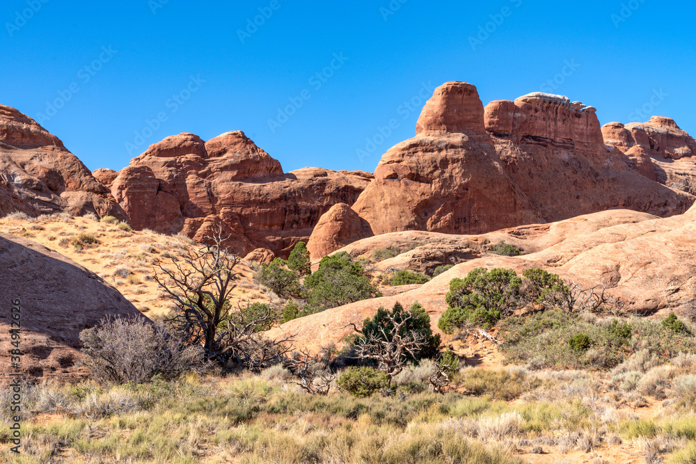 Desert landscape - Arches National Park