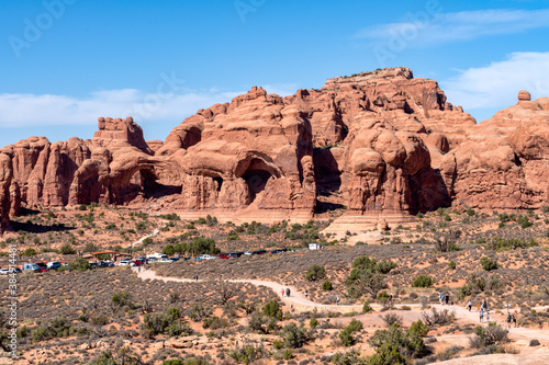 Desert landscape - Arches National Park