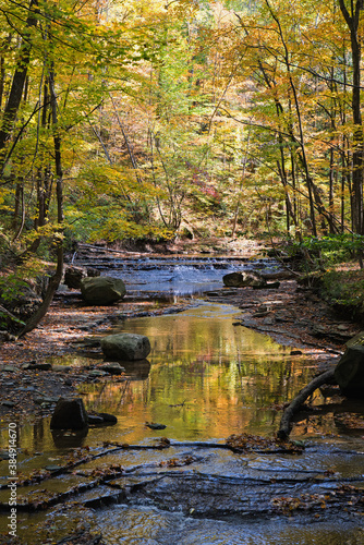 Deerlick Creek, Bedford Reservation, Cuyahoga Valley National Park, Ohio, USA