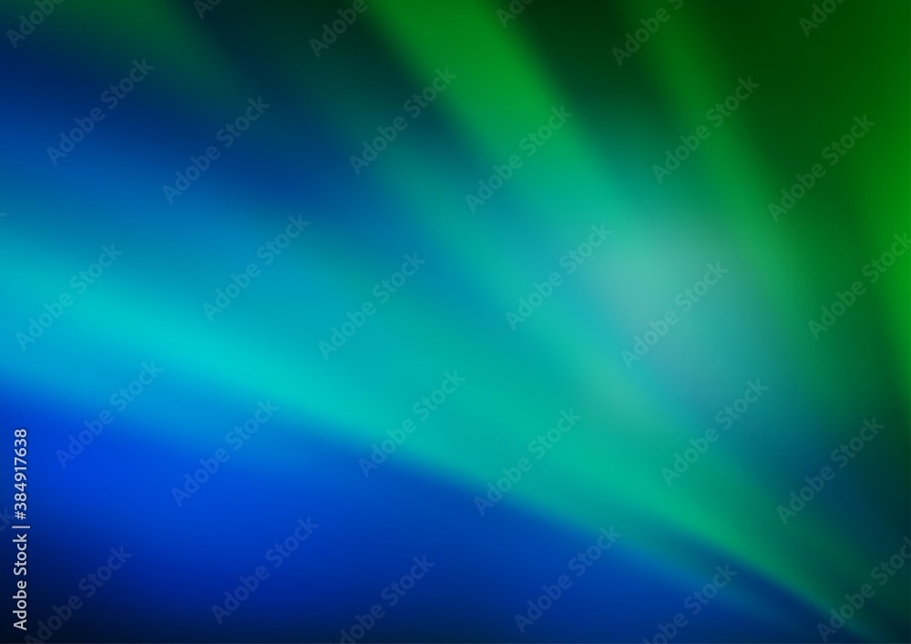Light Blue, Green vector abstract background.