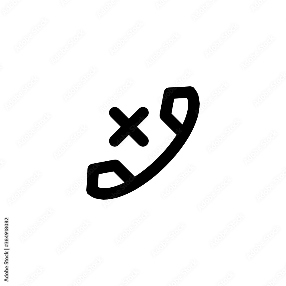 phone disable icon symbol
