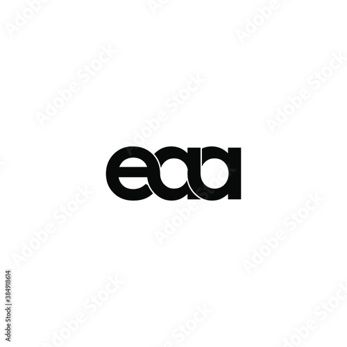 eaa letter original monogram logo design