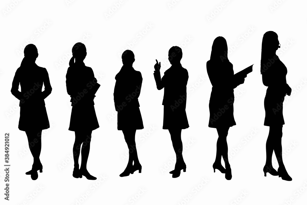 Fototapeta premium ＯＬシルエット