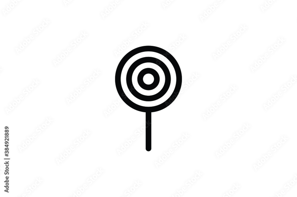 Party Outline Icon - Lollipop Party Outline Icon - Lollipop