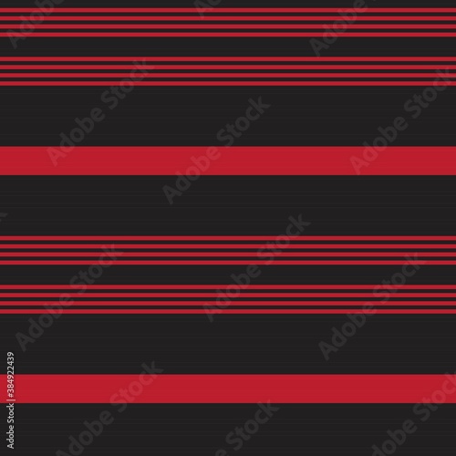 Red Stripe seamless pattern background in horizontal style