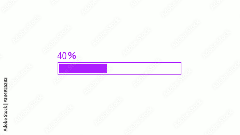 Purple color waiting loading bar image on white background, Waiting loading bar Purple color waiting loading bar image on white background, Waiting loading bar