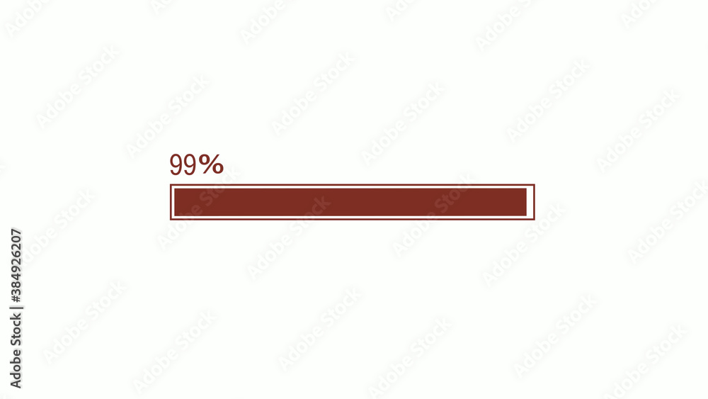 New red dark waiting loading bar icon on white background, Waiting loading bar image New red dark waiting loading bar icon on white background, Waiting loading bar image