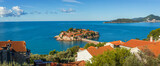 Sveti Stefan Island in the Adriatic Sea near Budva, Montenegro
