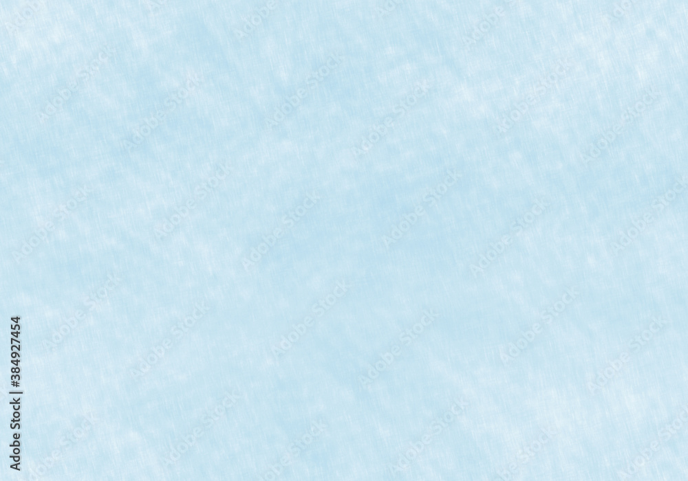 Fototapeta premium Beautiful light blue watercolor brush with texture and rough surface for cute background and decoration