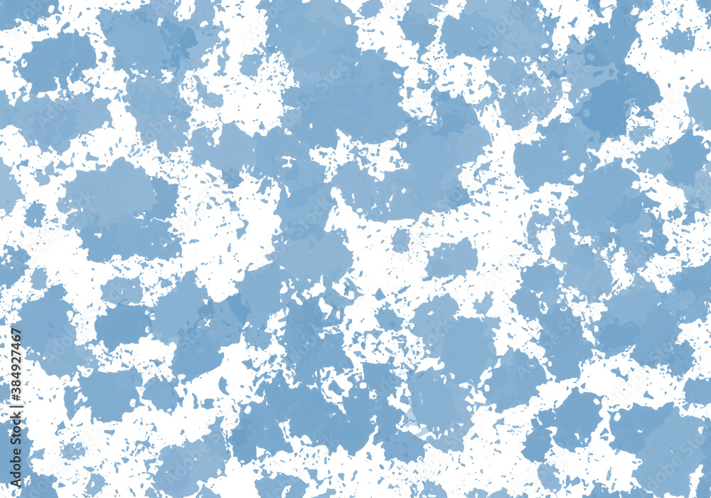 Beautiful blue and grey watercolor splatter on white background for cute decoration and making cool banner on page and cover Beautiful blue and grey watercolor splatter on white background for cute decoration and making cool banner on page and cover
