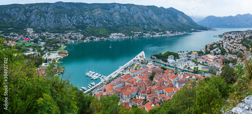 The Bay of Kotor, also known as the Boka, is the winding bay of the Adriatic Sea in southwestern Montenegro. 