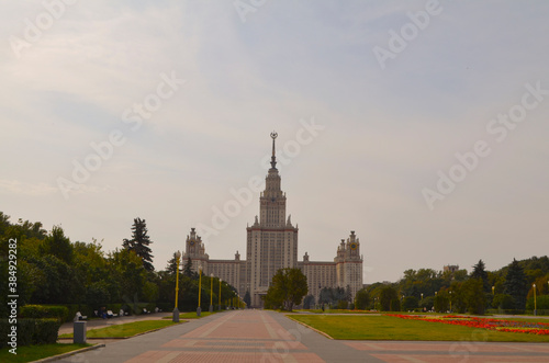 Moscow, building of Moscow State University