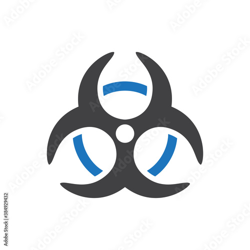 Biological hazard icon