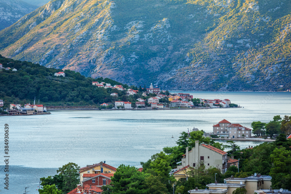 The Bay of Kotor, also known as the Boka, is the winding bay of the Adriatic Sea in southwestern Montenegro.
