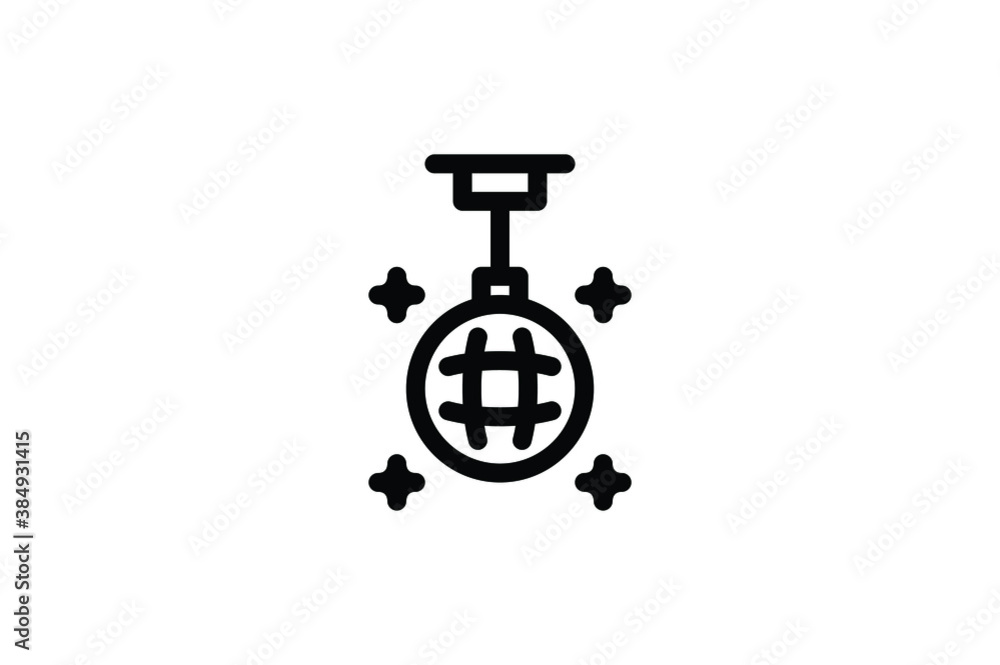 Party Outline Icon - Party Ball Party Outline Icon - Party Ball
