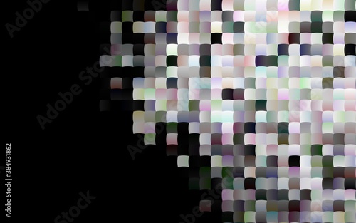 Dark Silver, Gray vector layout with lines, rectangles.