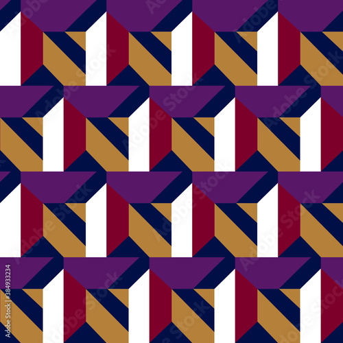 Geometry minimalist artwork poster with simple shape and figure. Abstract vector design for web banner, business presentation, brand package, fabric, print, wallpaper.