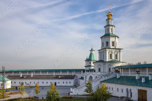 Istra, Russia - OCTOBER 11, 2020: The Resurrection Monastery or New Jerusalem Monastery. Istra, Moscow region, Russia