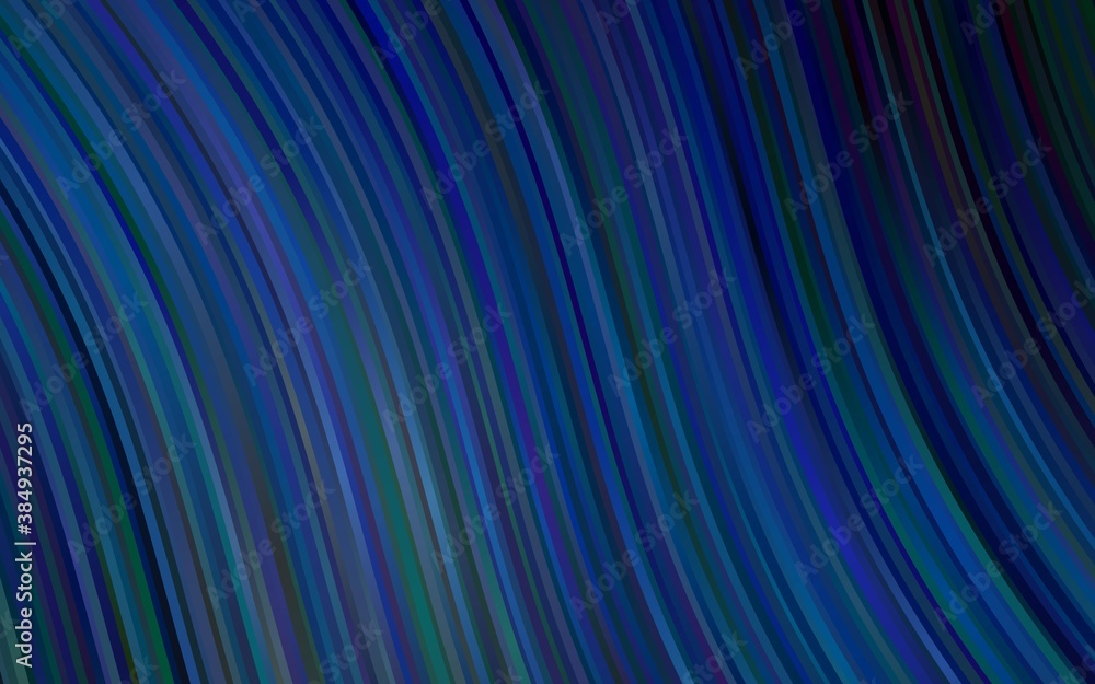 Dark BLUE vector template with bubble shapes. Dark BLUE vector template with bubble shapes.