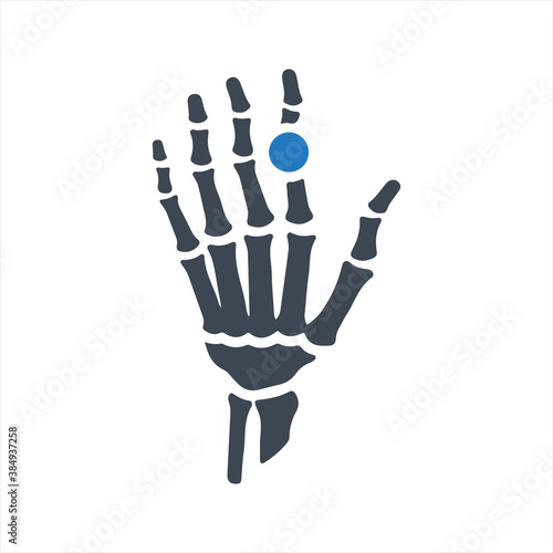 Hand Skeleton Icon