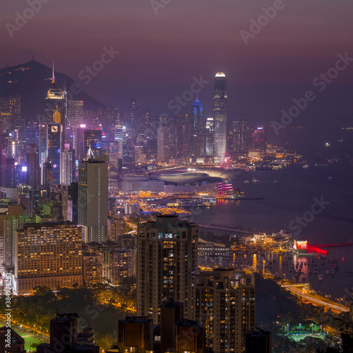 Central is the central business district of Hong Kong. As the central business district of Hong Kong, it is the area where many multinational financial services corporations have their headquarters.  © niwad