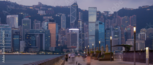 Central is the central business district of Hong Kong. As the central business district of Hong Kong, it is the area where many multinational financial services corporations have their headquarters.  © niwad