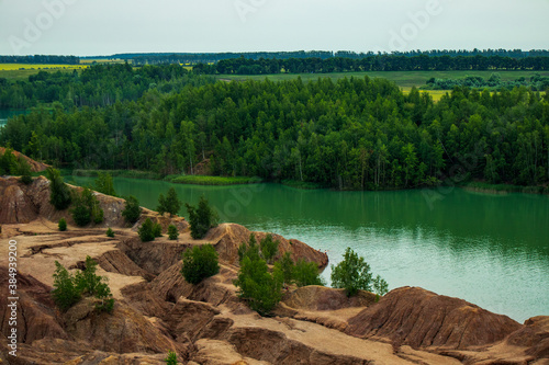 lake in the mountains