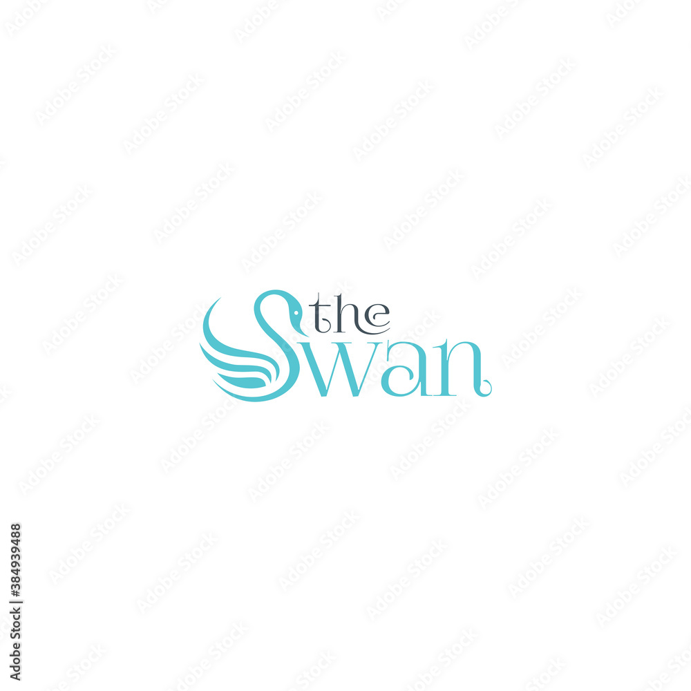 Swan logo Clean Design