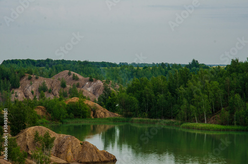 lake in the mountains