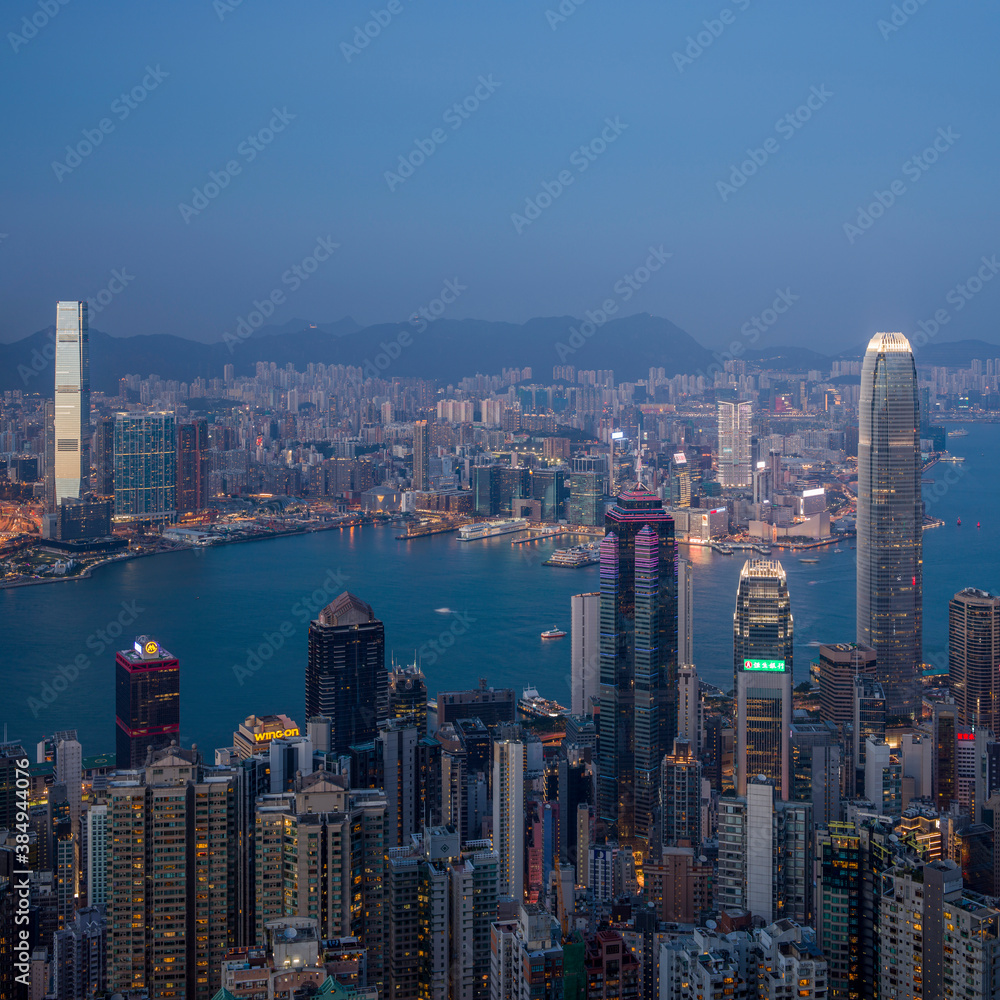 Lugard Road is a road located on Victoria Peak. Located some 400 metres above sea level, the road is a popular walking path & is known for spectacular vistas over Victoria Harbour.