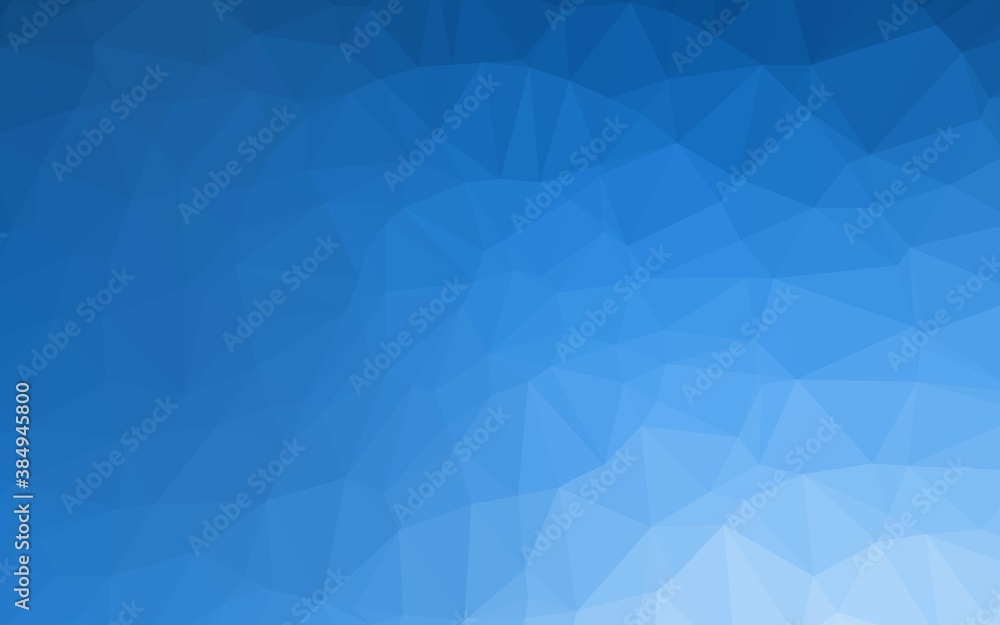 Light BLUE vector polygon abstract backdrop. Light BLUE vector polygon abstract backdrop.