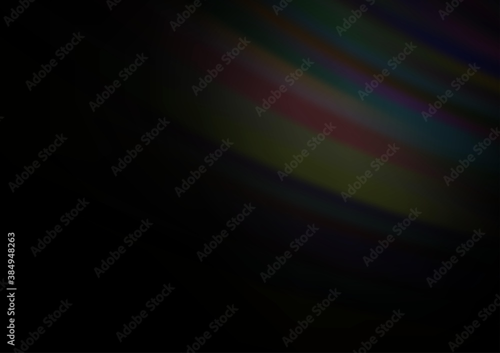 Fototapeta premium Dark Silver, Gray vector layout with flat lines.