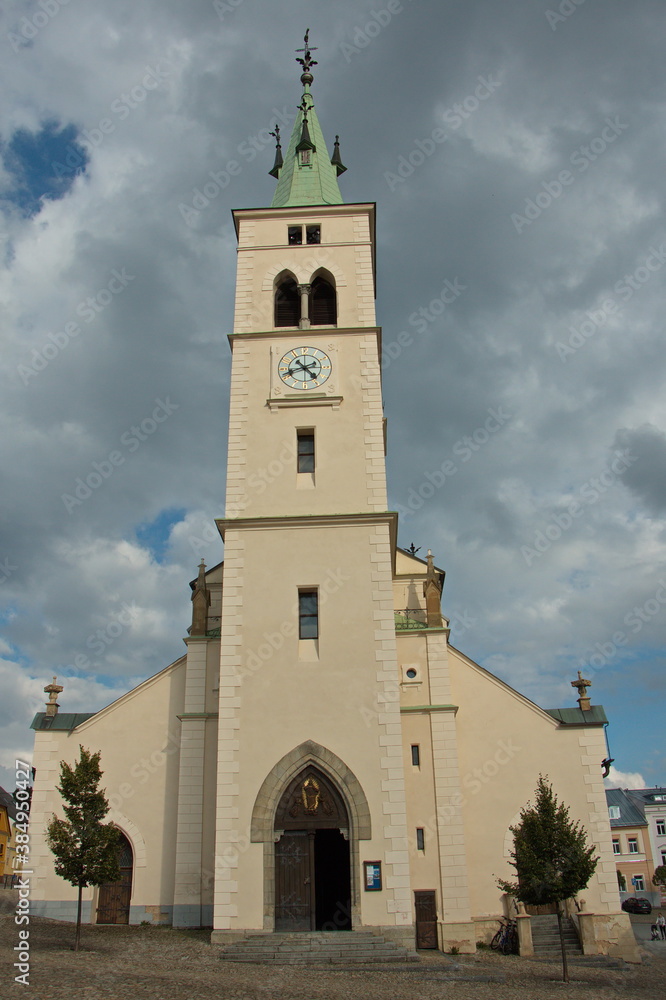 Church of St Marketa in Kasperske Hory,Plzen Region,Czech republic,Europe
