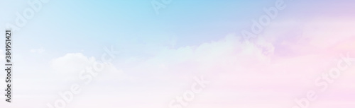 clouds watercolor tint, pink clouds gradient background sky, atmosphere air freedom © kichigin19