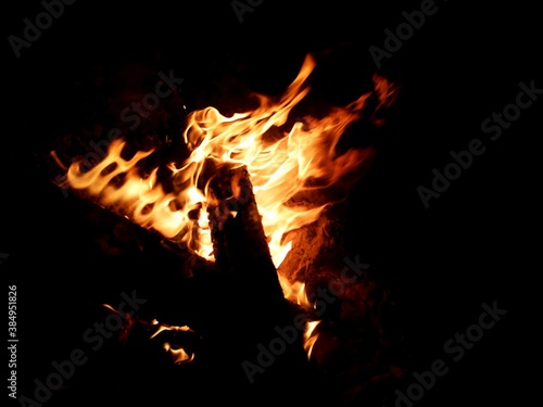 fire in the night